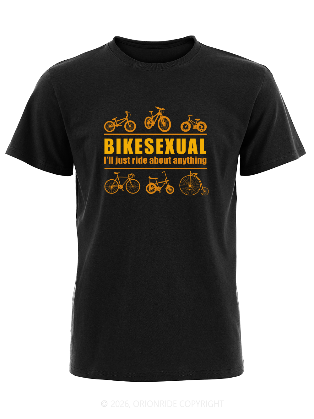 Orionride Cycling Enthusiasts Short Sleeves Bike T-Shirt