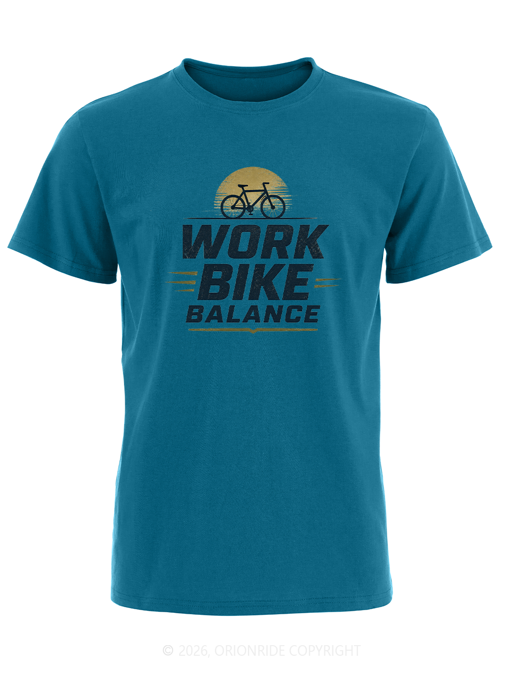 Orionride Work Bike Balance Short Sleeves Bike T-Shirt