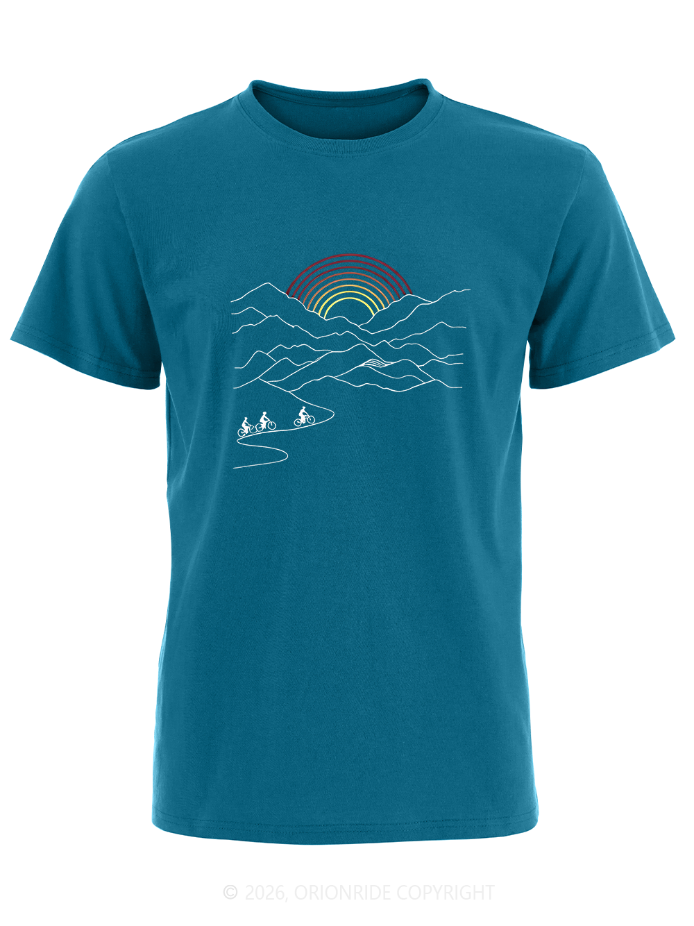 Orionride Rising Sun Short Sleeves Bike T-Shirt