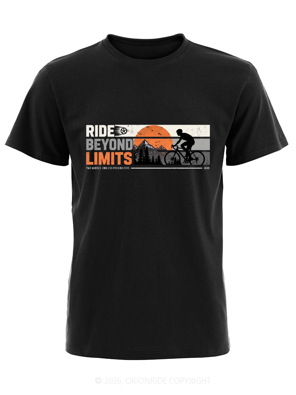 Orionride Beyond Limit Ride Short Sleeves Bike T-Shirt