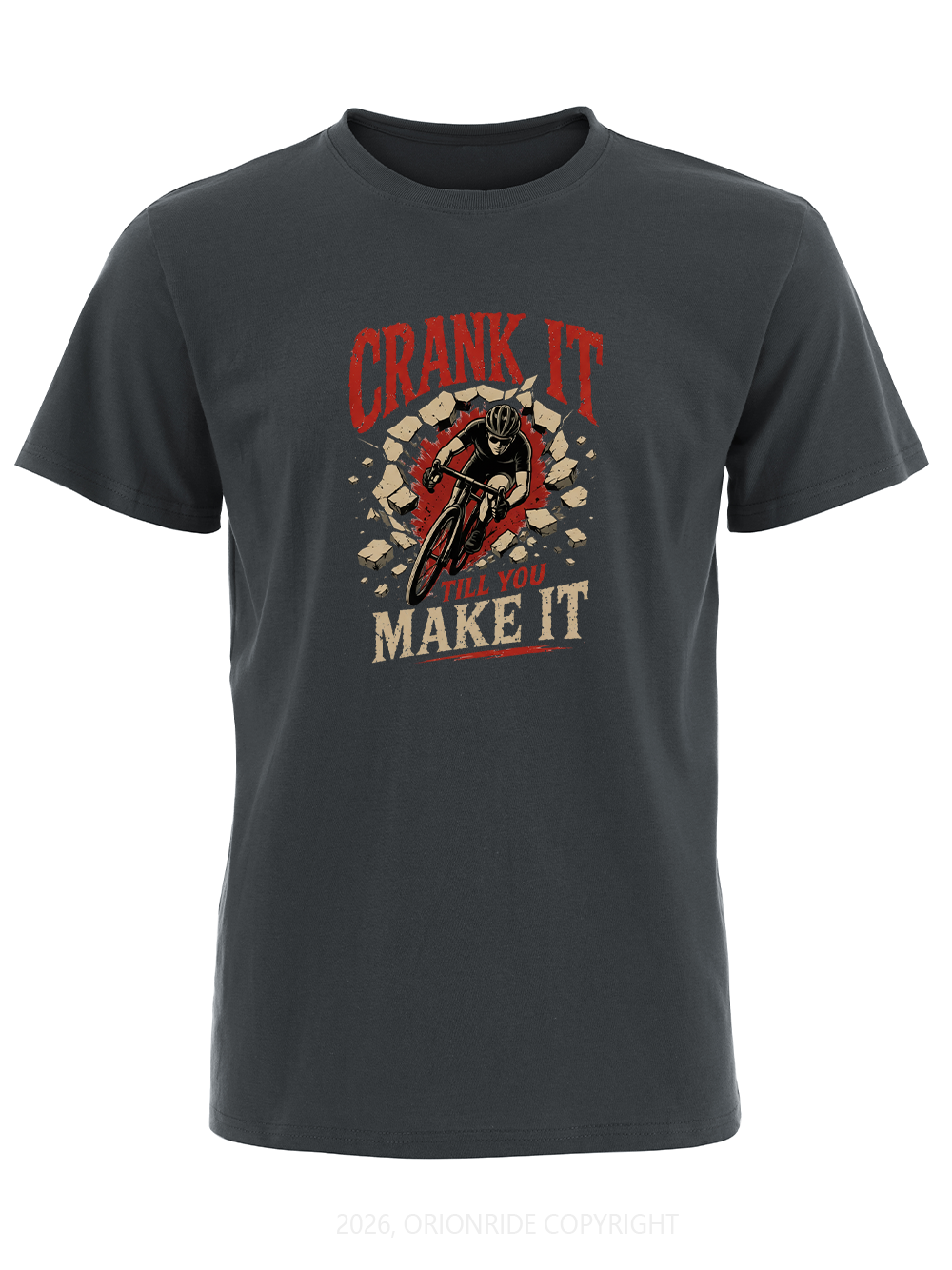 Orionride Crank It Short Sleeves Bike T-Shirt