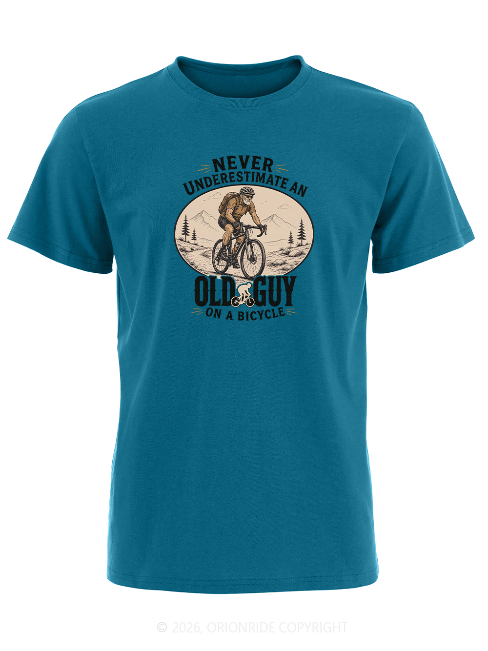 Orionride Old Ride Soul Short Sleeves Bike T-Shirt