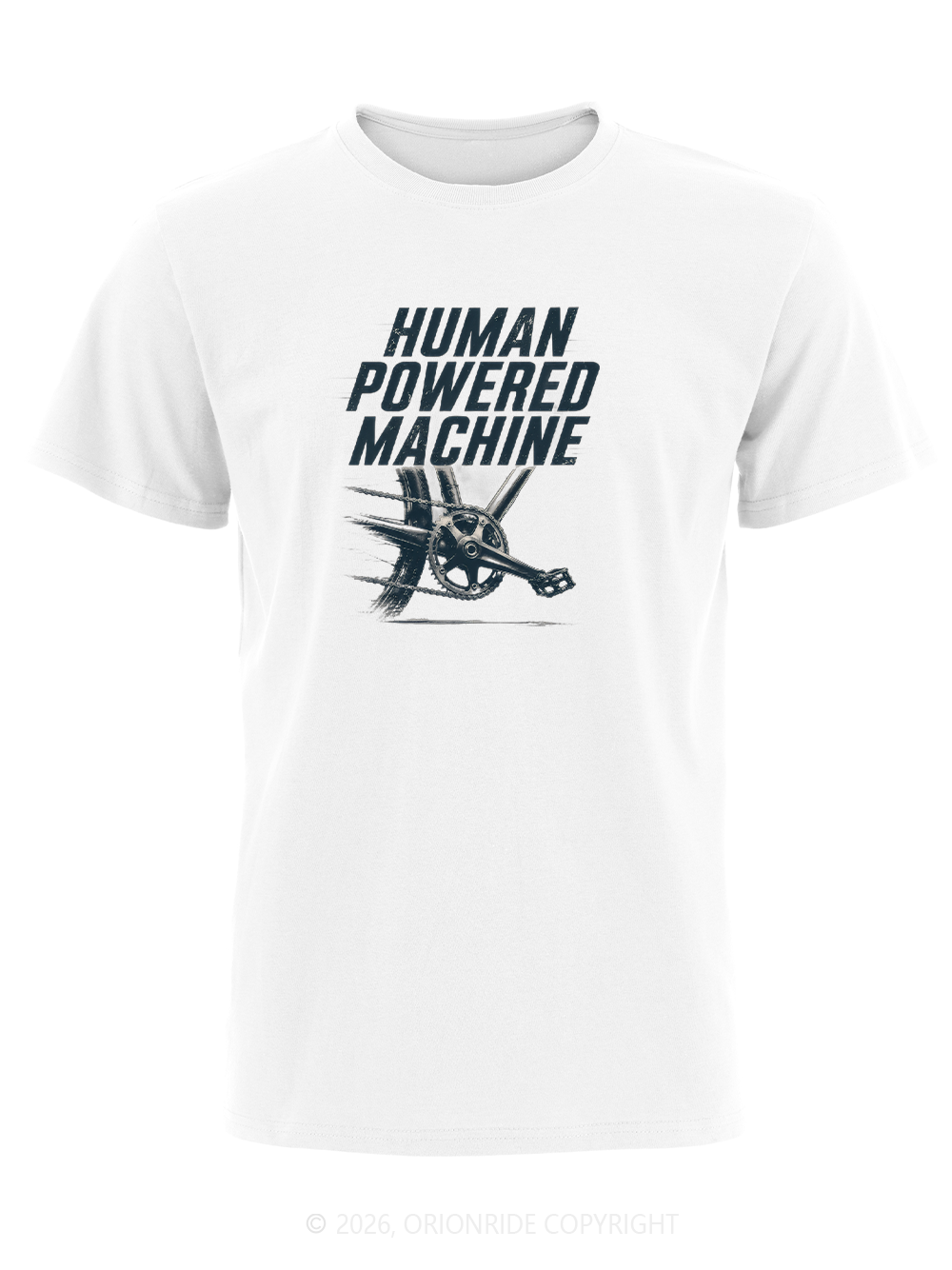 Orionride Human-Powered Machine Short Sleeves Bike T-Shirt