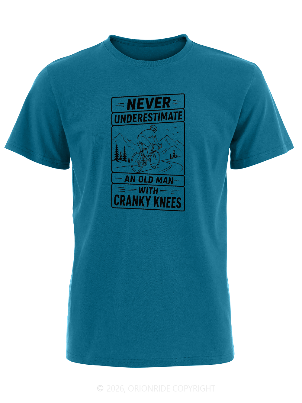 Orionride Cranky Knees Short Sleeves Bike T-Shirt
