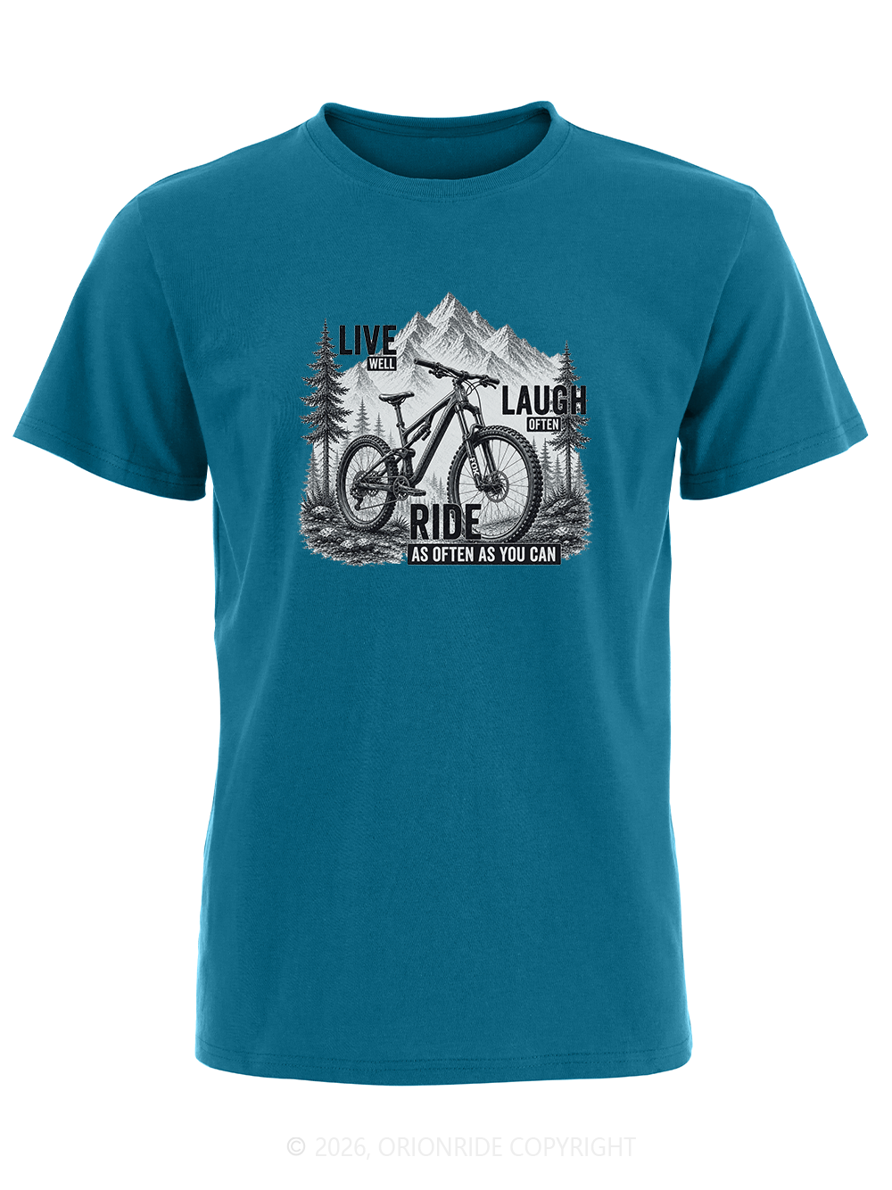 Orionride Ink Ride Wild Short Sleeves Bike T-Shirt