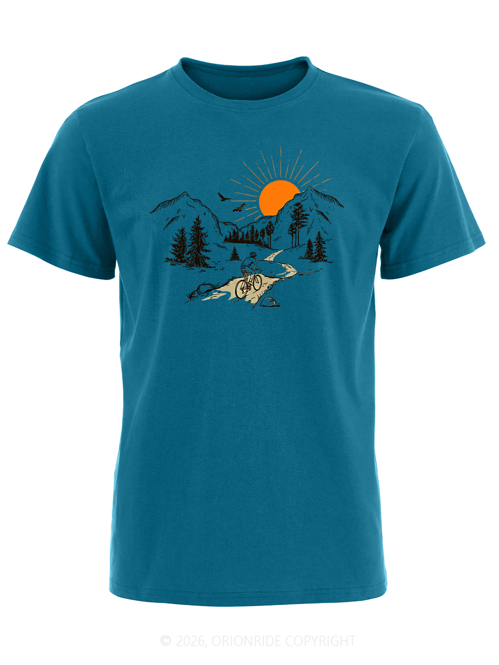 Orionride Mountain and Wilderness Trip Short Sleeves Bike T-Shirt