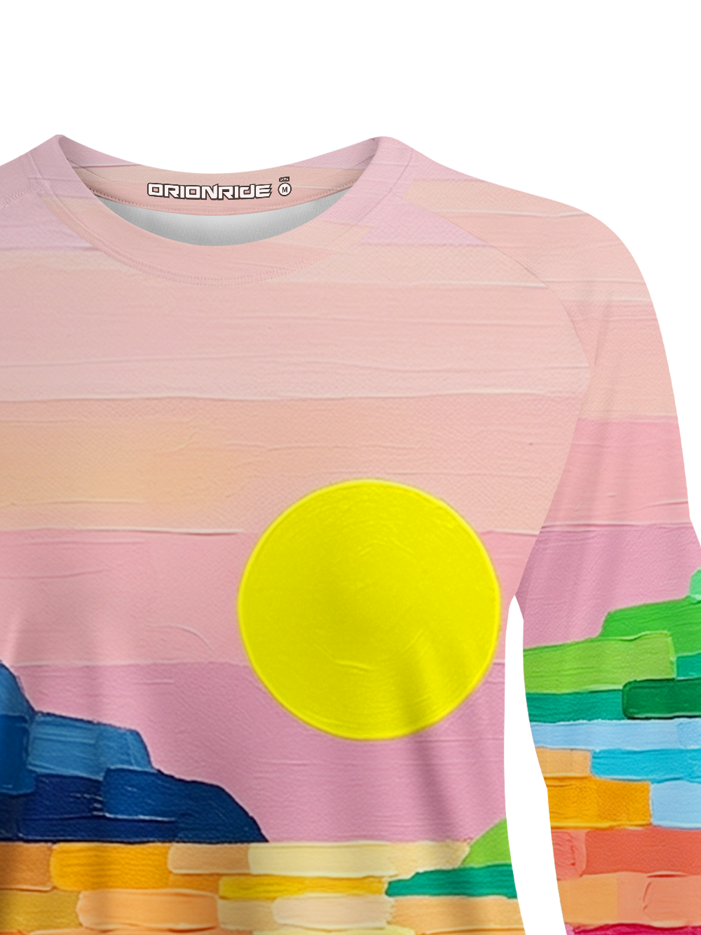 Orionride Oil Sunset Women's Quick Dry Downhill Jersey