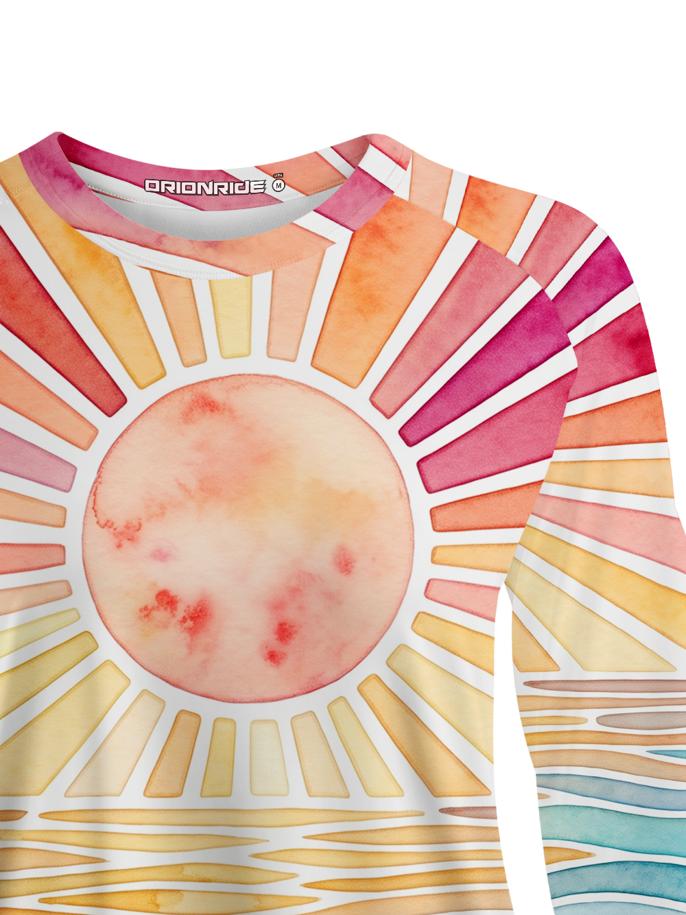 Orionride Colorful Sunset Women's Quick Dry Downhill Jersey