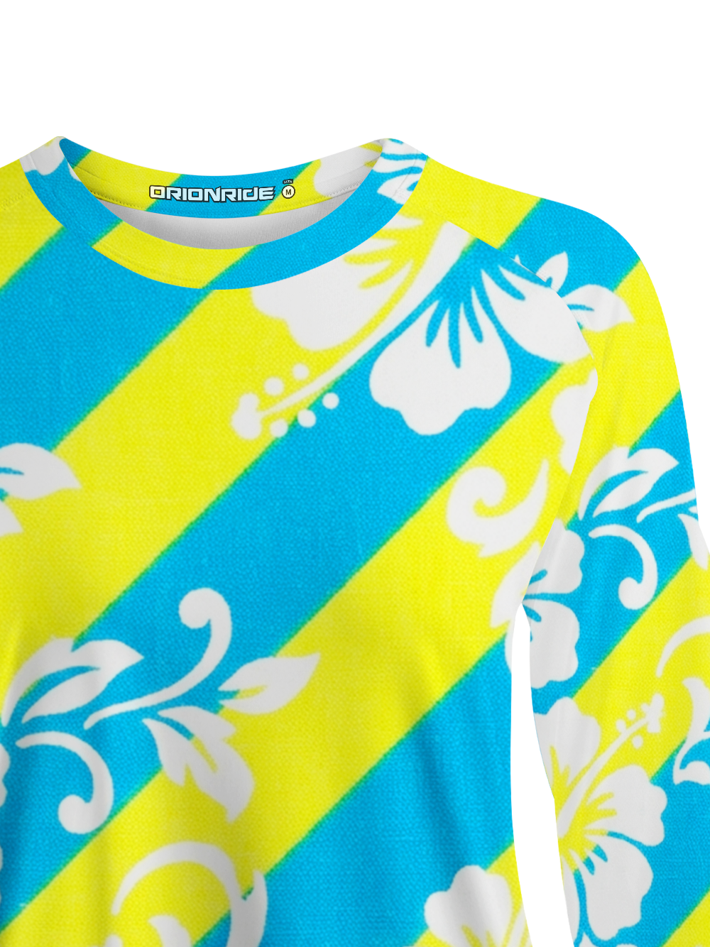 Orionride Passionate Hibiscus Women's Quick Dry Downhill Jersey