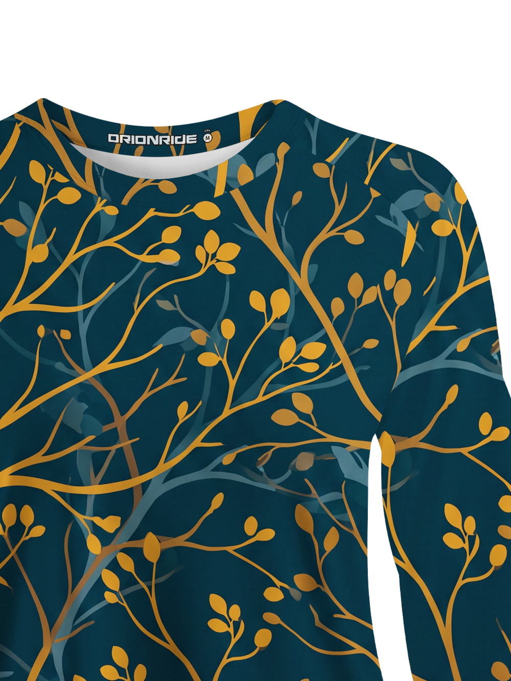Orionride Golden Branches Women's Quick Dry Downhill Jersey