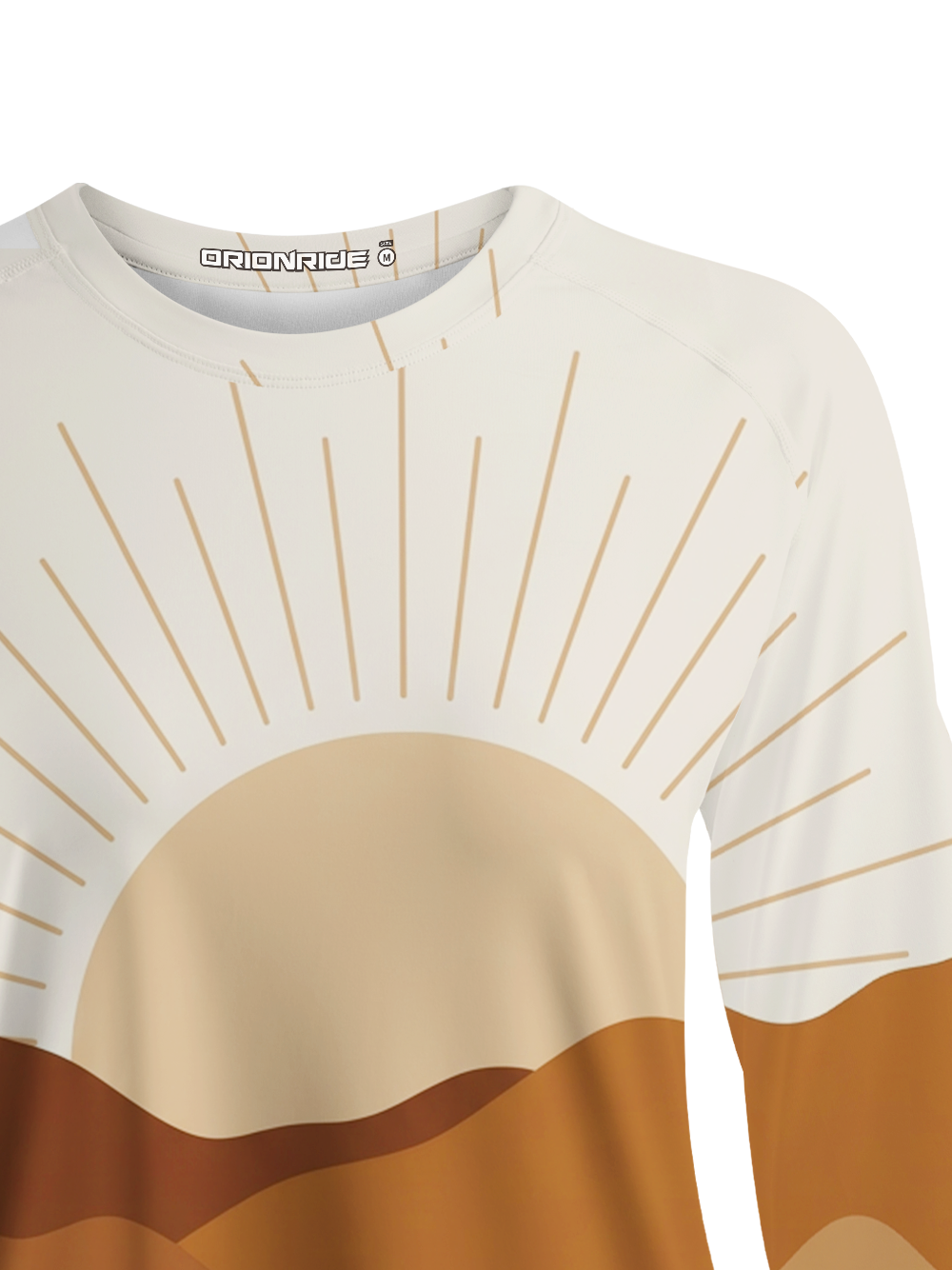 Orionride Sunrise Daisy Field Women's Quick Dry Downhill Jersey