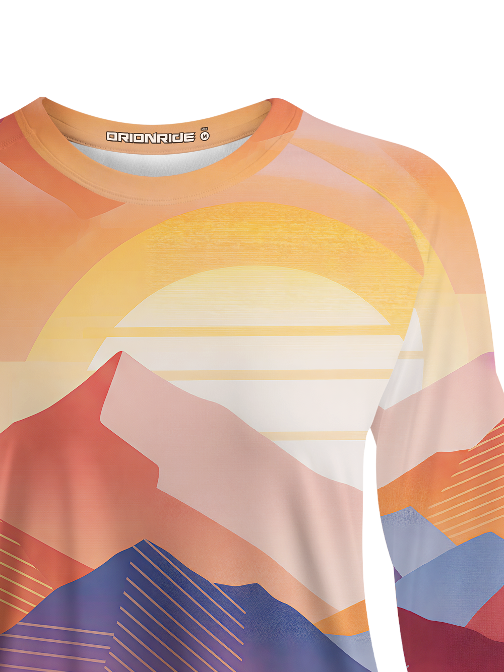 Orionride Sunset Landscape Women's Quick Dry Downhill Jersey