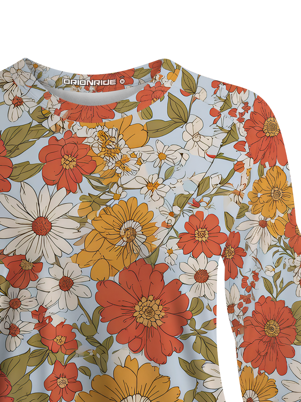 Orionride A Lush Natural Garden Women's Quick Dry Downhill Jersey