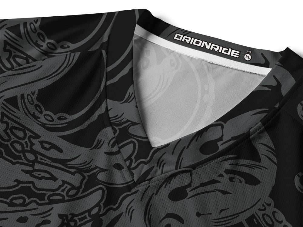 Orionride Octopus Tentacles Long Sleeve Downhill Jersey