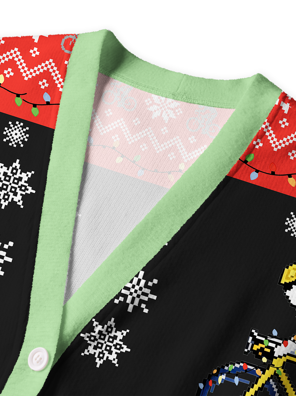 Orionride Don't Steal My Bike Men's Cardigan Knit Sweaters