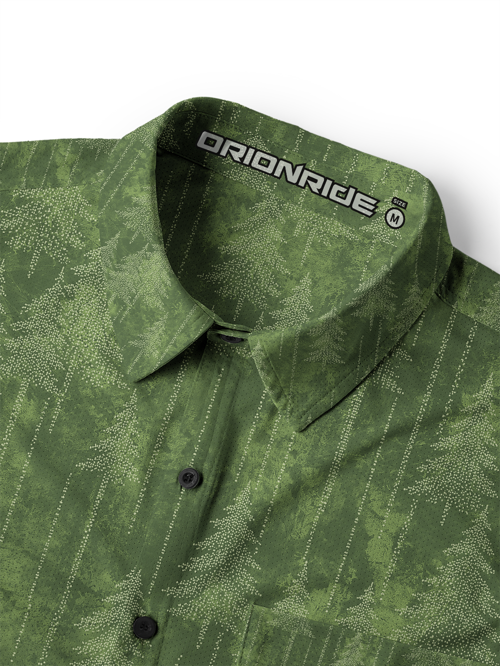 Orionride Misty Pine Men's Stretchy Breathable Long Sleeve Gravel Shirt