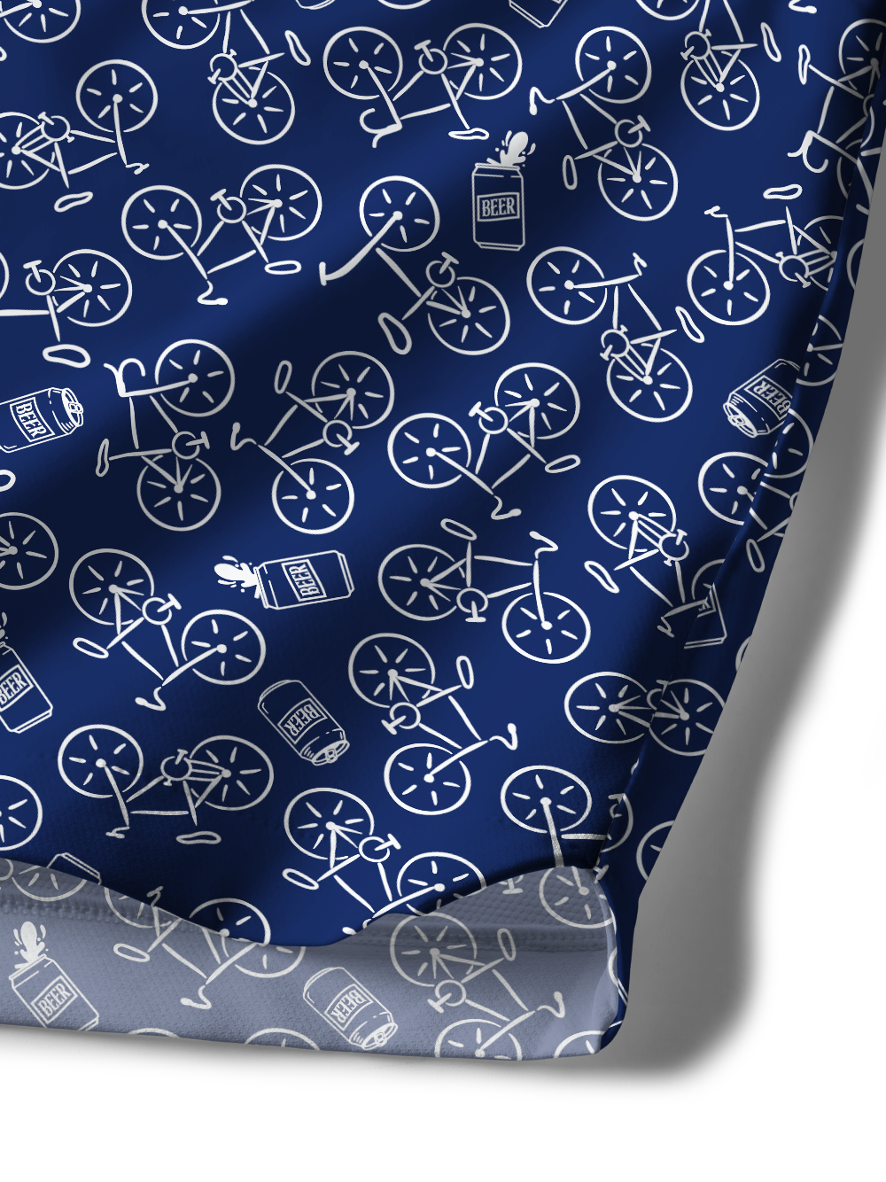 Orionride Beer Bike Cycling Short With 2 Zipper Pockets