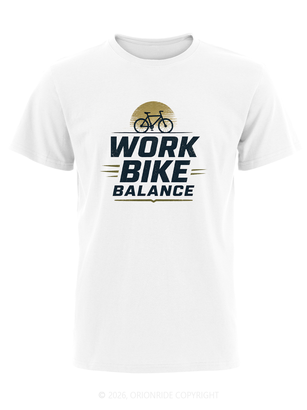 Orionride Work Bike Balance Short Sleeves Bike T-Shirt