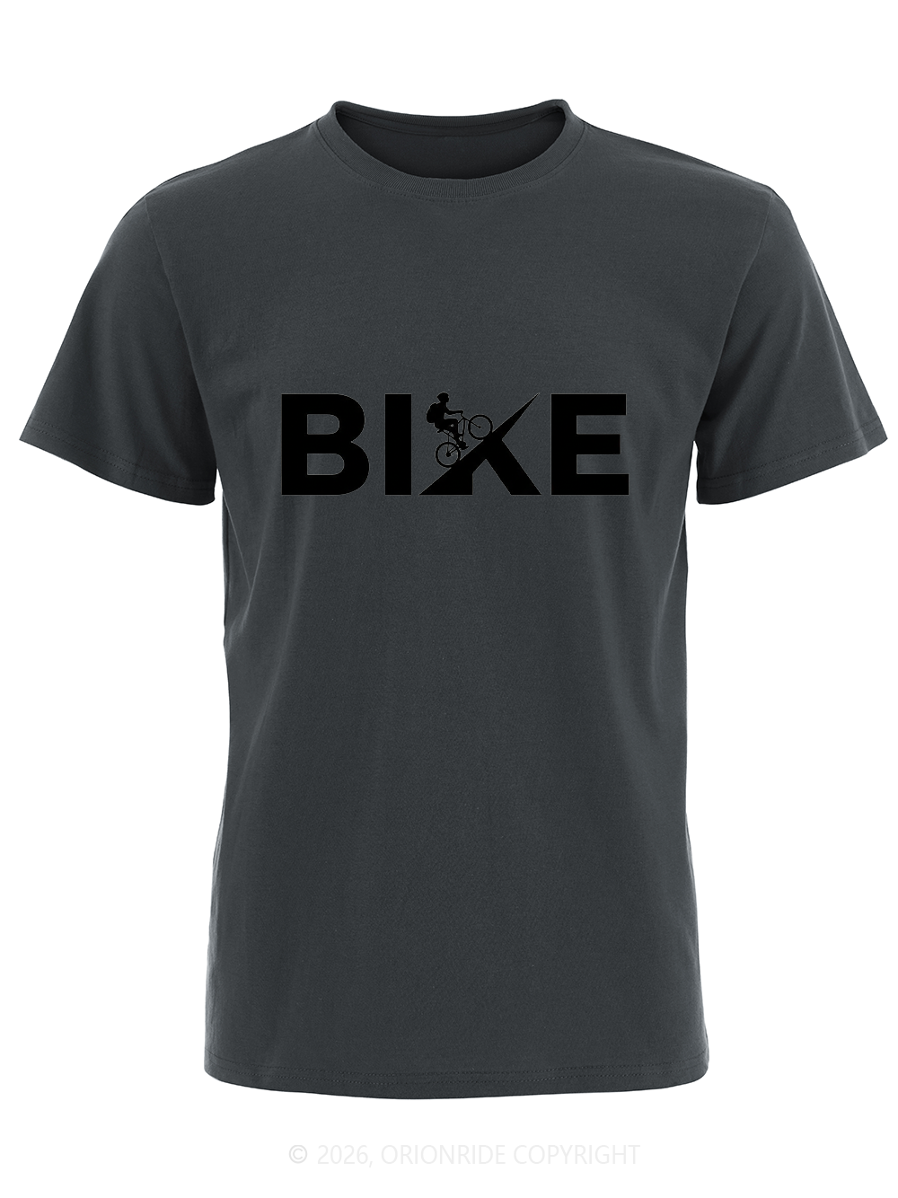 Orionride Letter Combinations Short Sleeves Bike T-Shirt