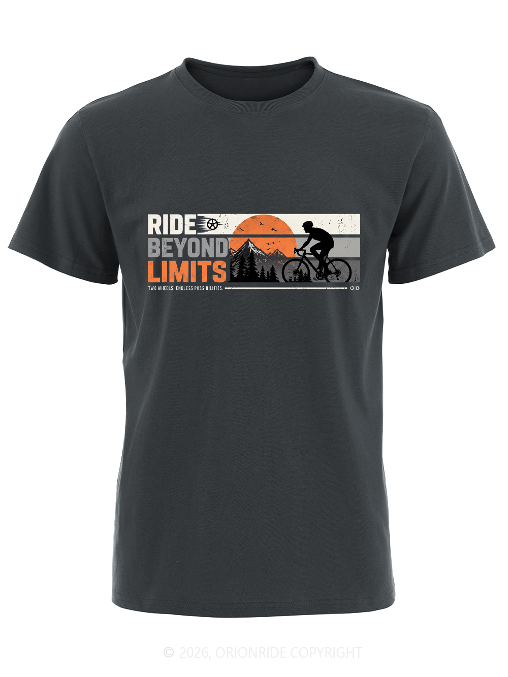 Orionride Beyond Limit Ride Short Sleeves Bike T-Shirt