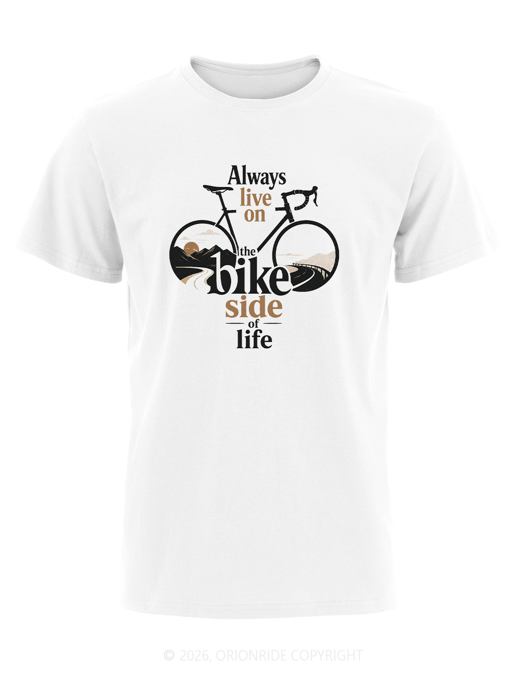 Orionride Journey Start Short Sleeves Bike T-Shirt