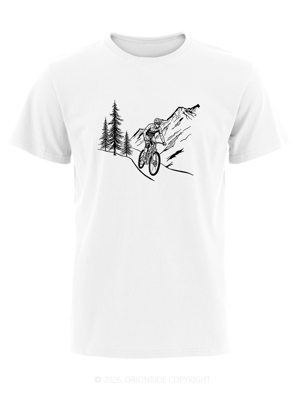 Orionride Beside The Pine Tree Short Sleeves Bike T-Shirt