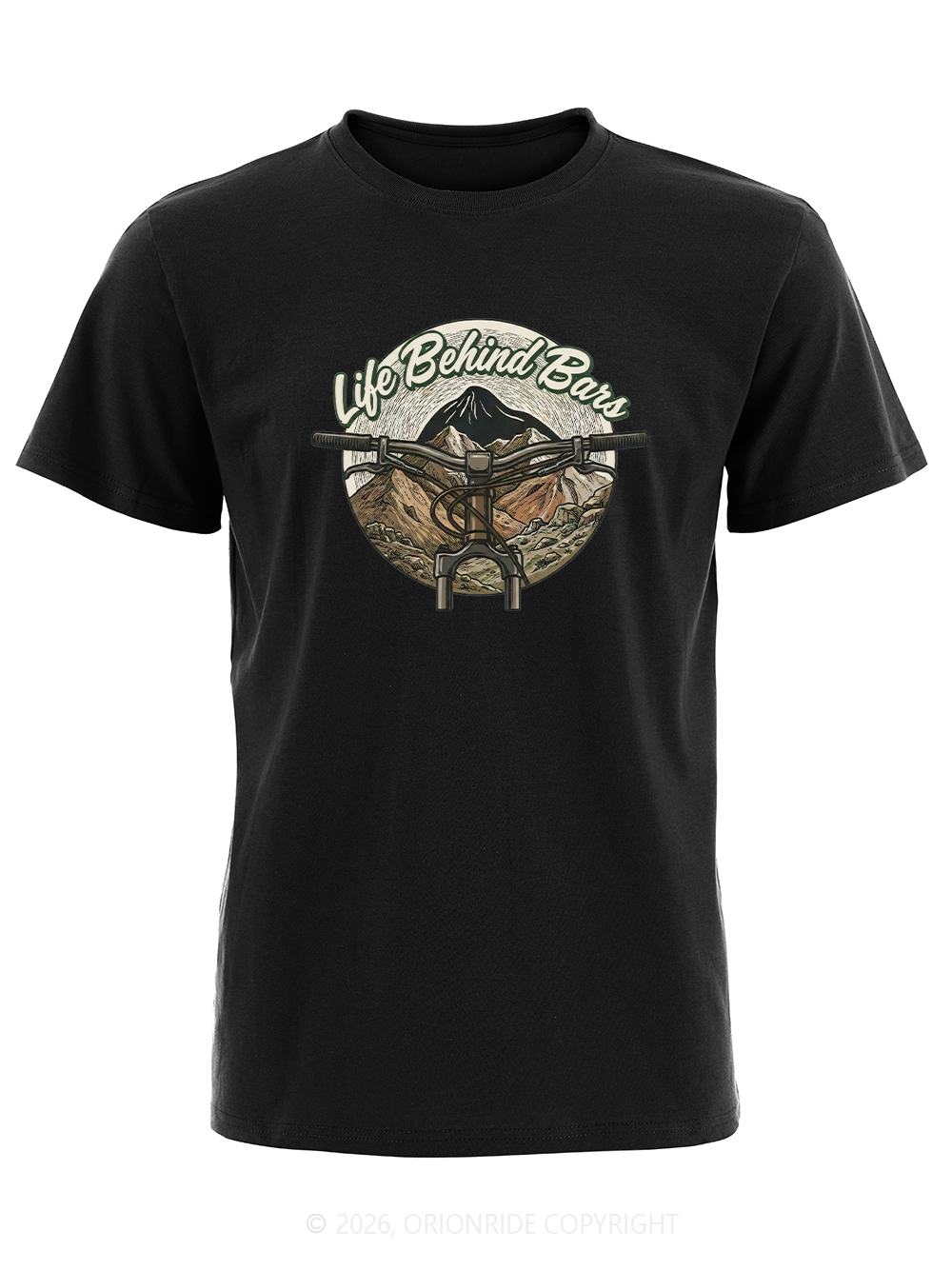 Orionride Handlebars Short Sleeves Bike T-Shirt