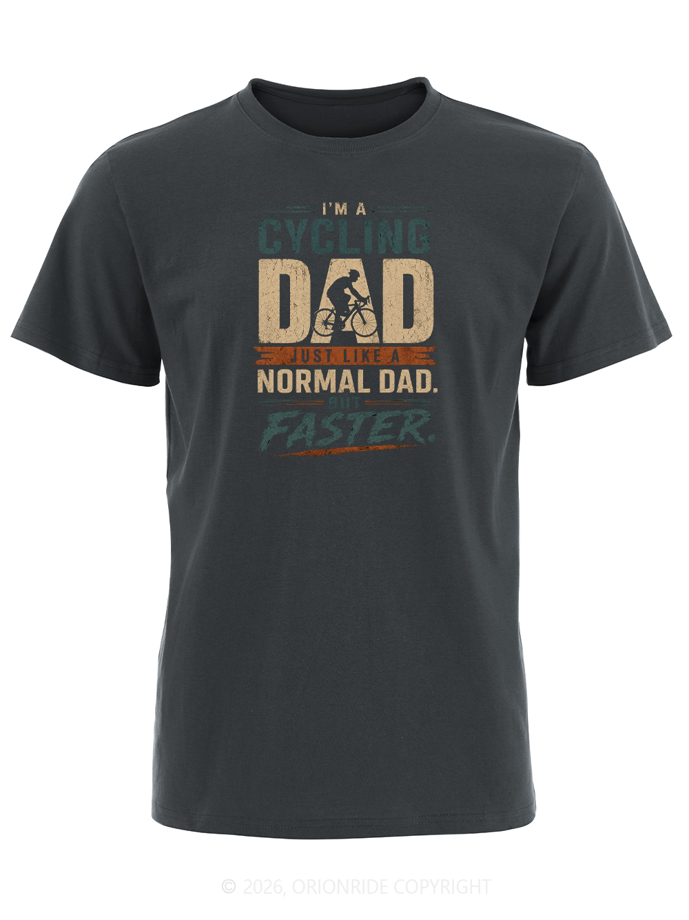 Orionride Cycling Dad Short Sleeves Bike T-Shirt