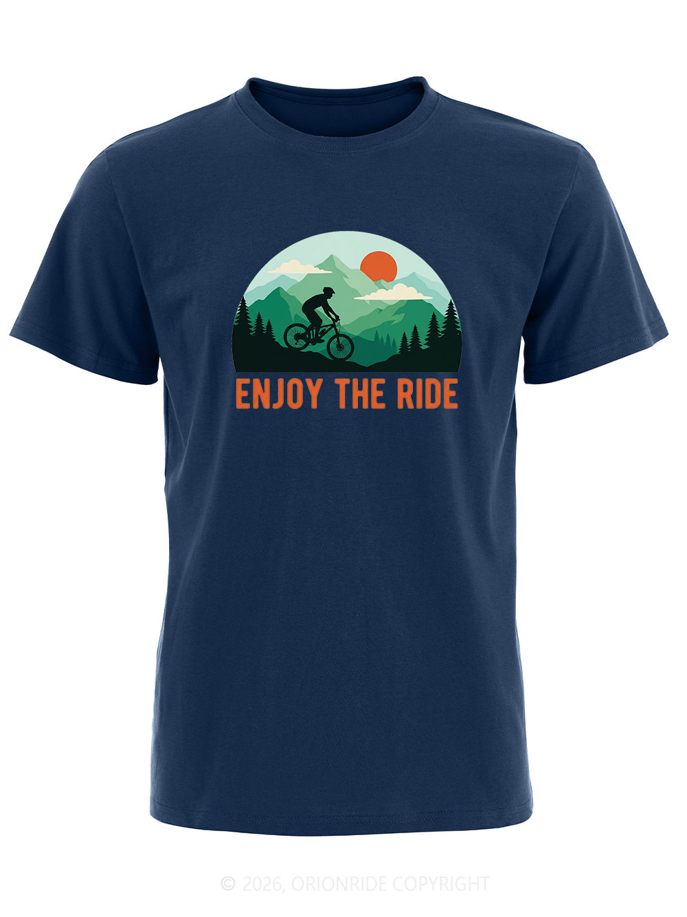 Orionride Enjoy The Ride Short Sleeves Bike T-Shirt