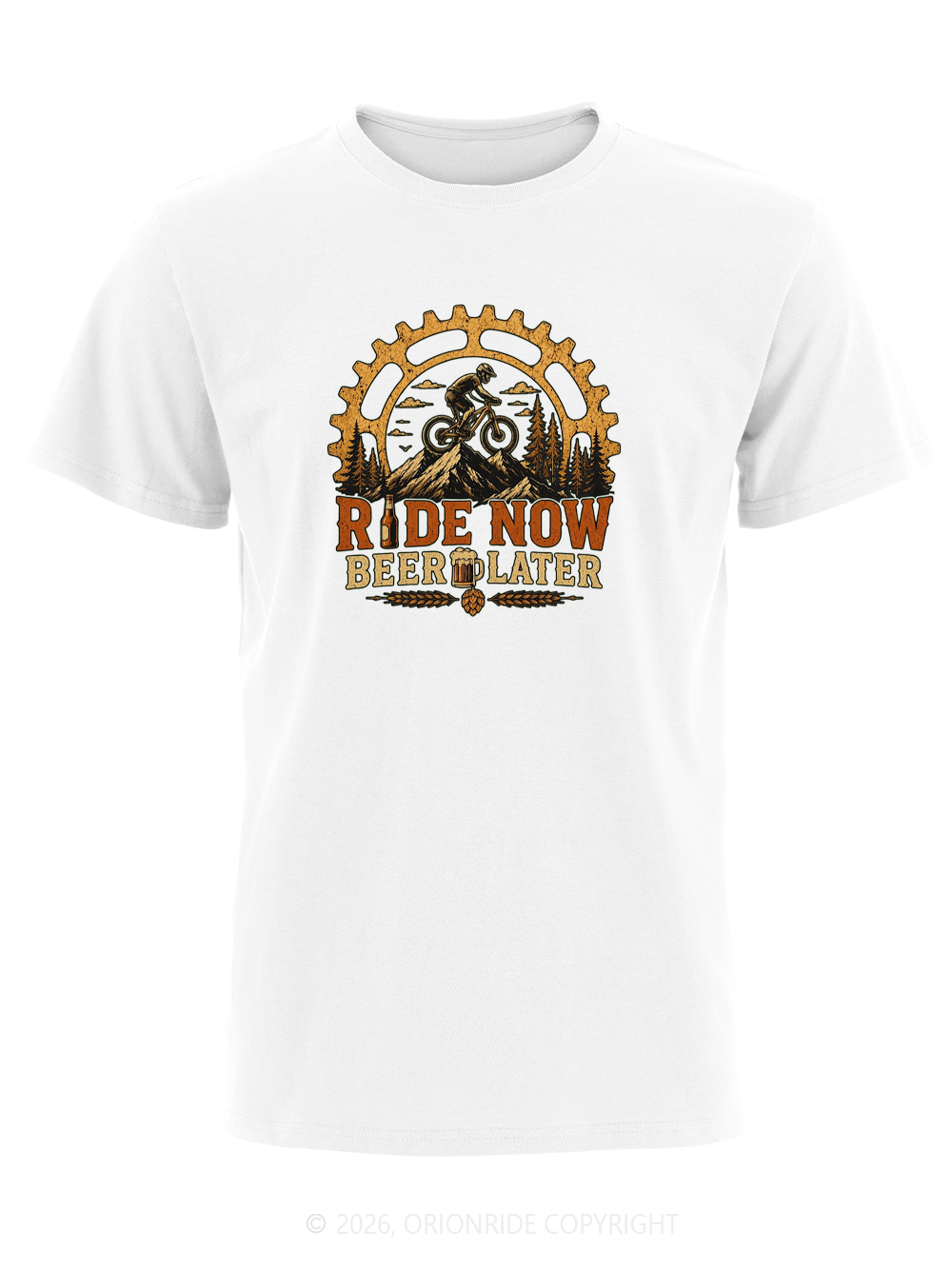 Orionride Gear & Sip Short Sleeves Bike T-Shirt