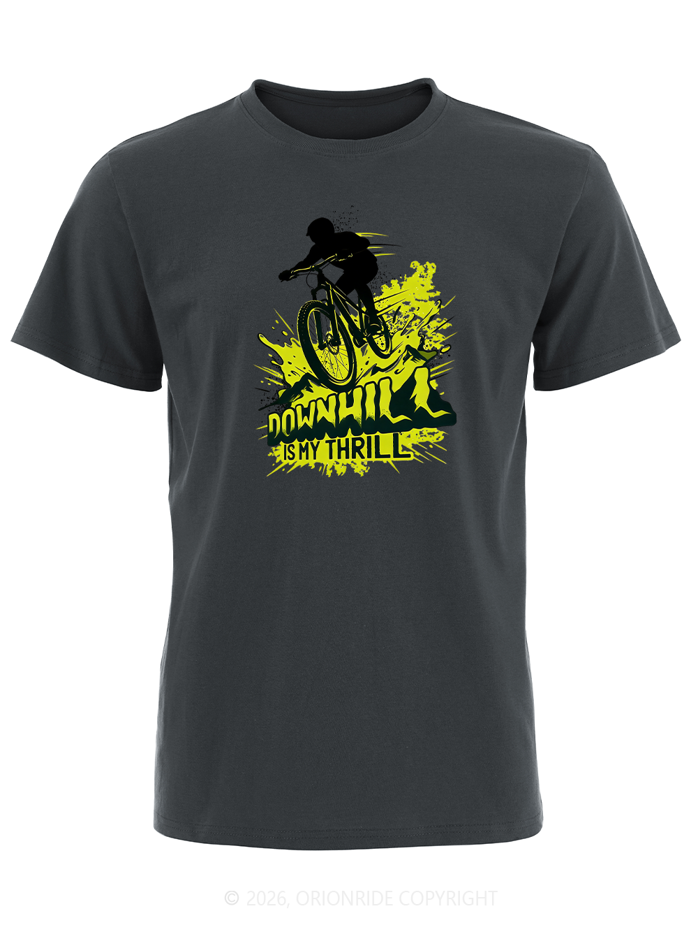 Orionride Downhill Is My Thrill Short Sleeves Bike T-Shirt