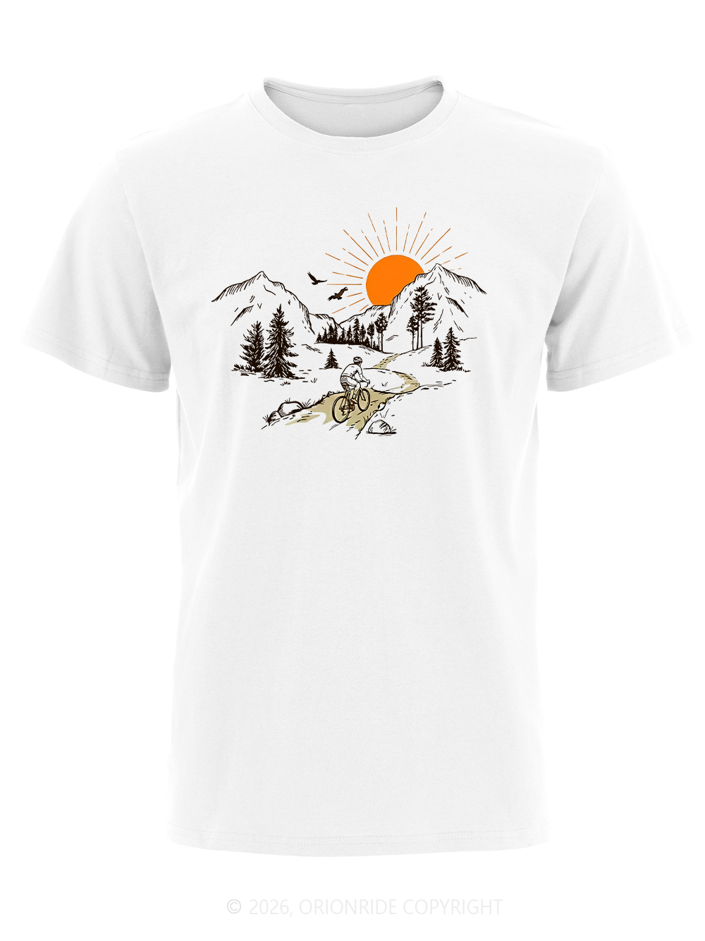 Orionride Mountain and Wilderness Trip Short Sleeves Bike T-Shirt