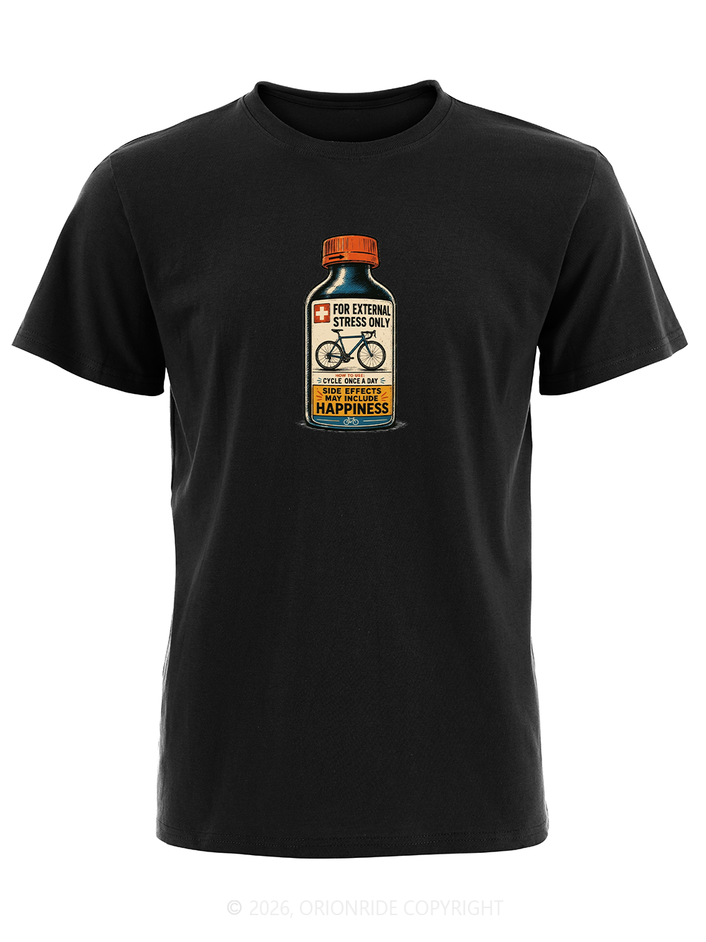 Orionride For External Stress Only Short Sleeves Bike T-Shirt