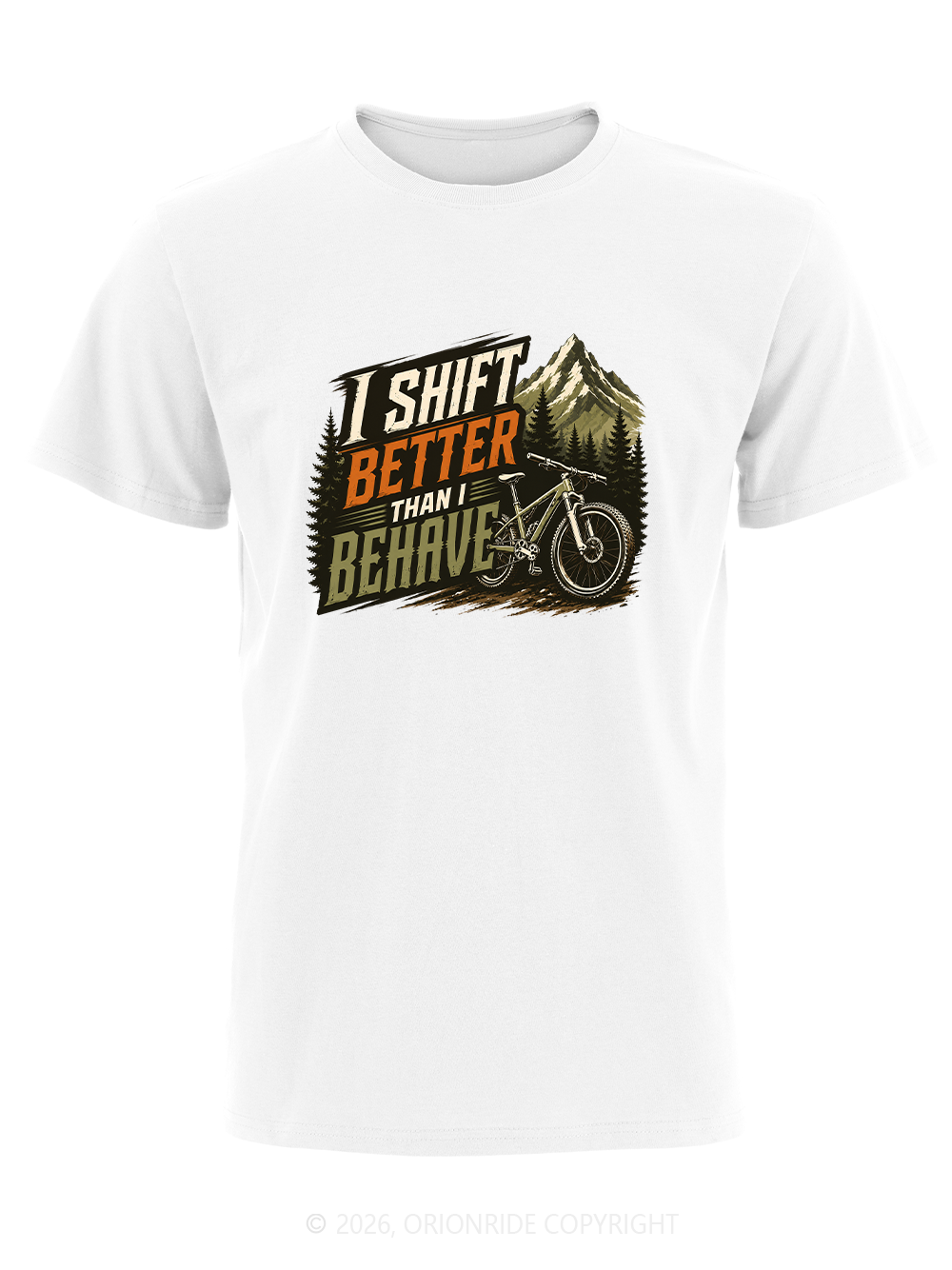 Orionride Cycling Skills Short Sleeves Bike T-Shirt