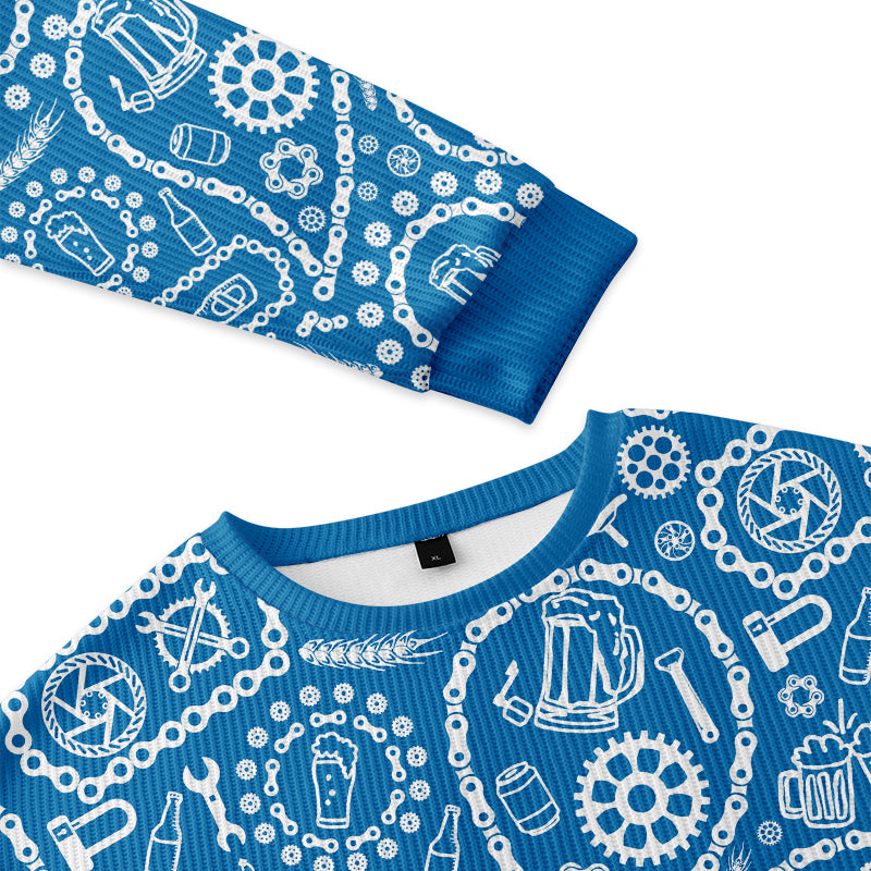 Orionride Chain And Beer Men's Sweaters