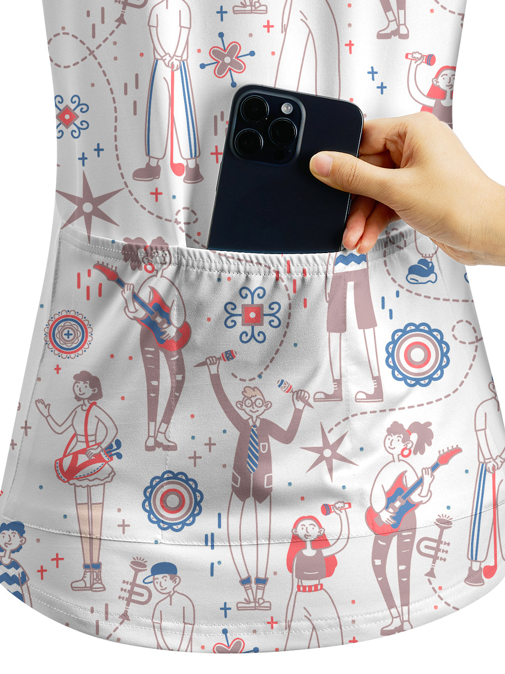 Orionride Laughter And Cheers Women's Quarter Zipper Long Sleeve Jersey