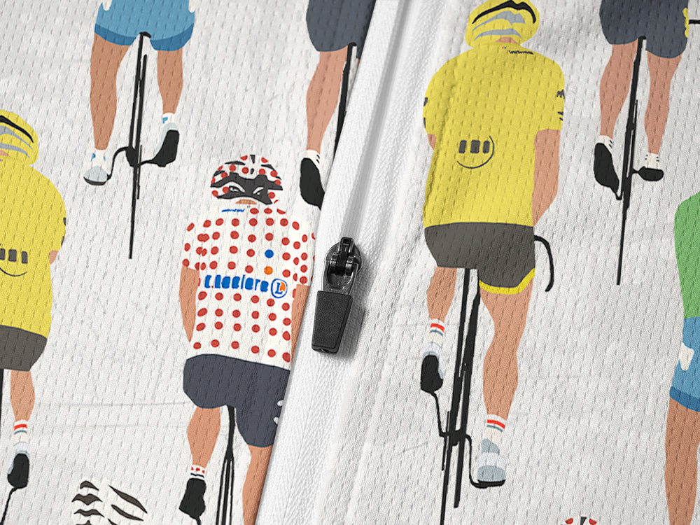 Orionride Champion Journey Long Sleeve Half Zipper Mountain Bike Jersey