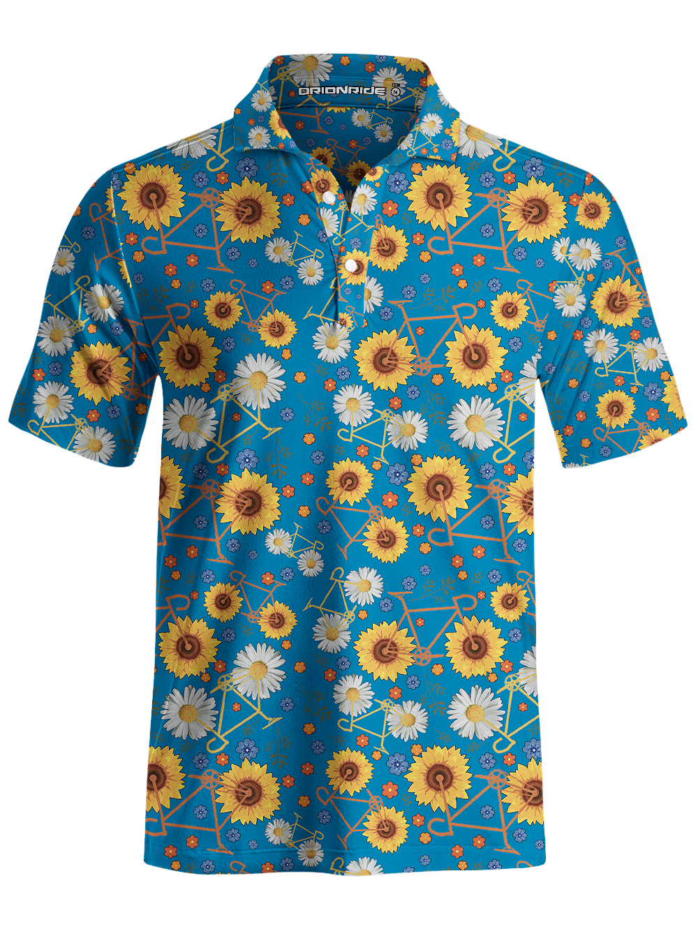 Orionride Daisy Bike Men's Polo Shirt