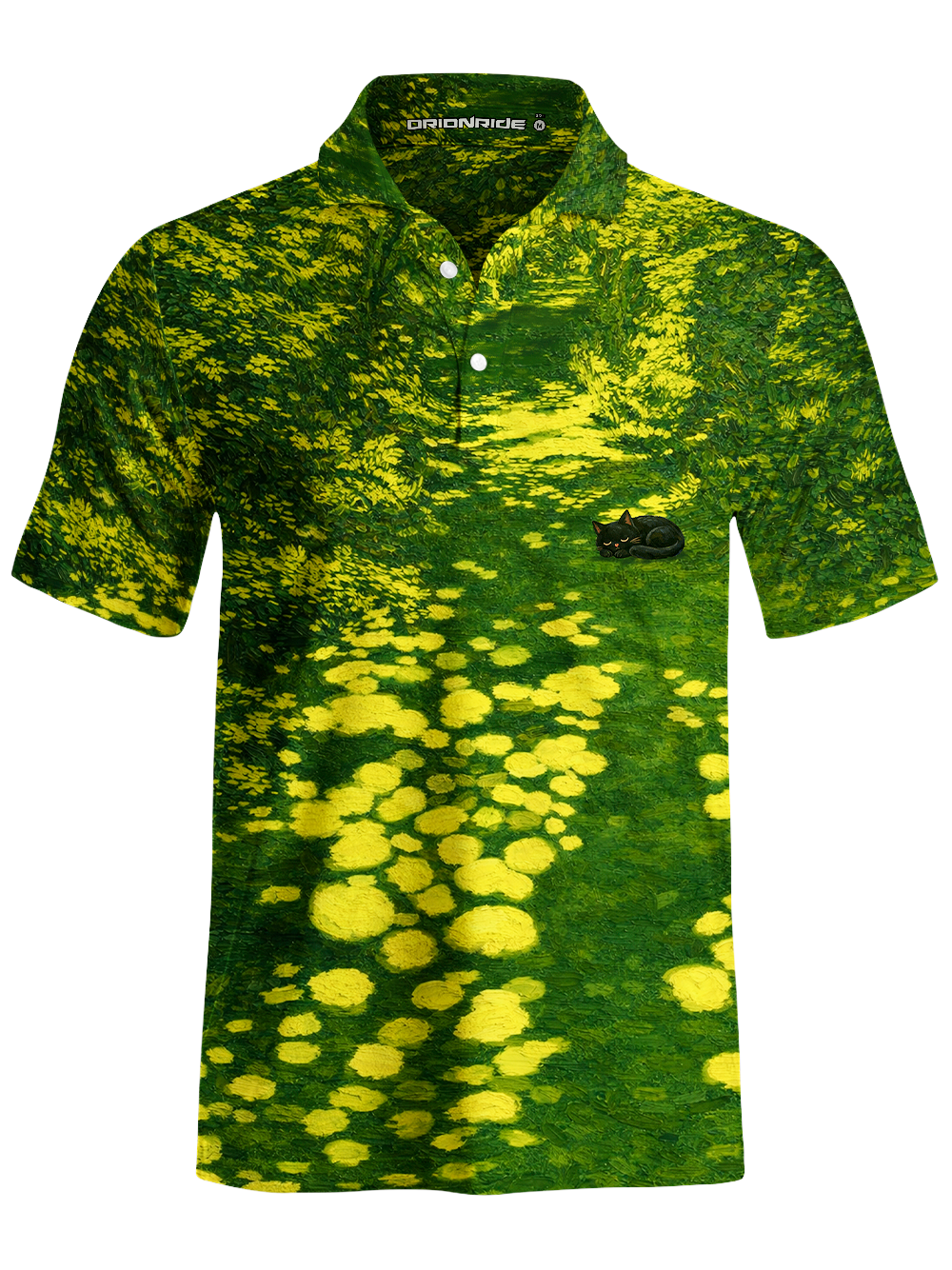 Orionride Sun Dappled Summer Men's Polo Shirt