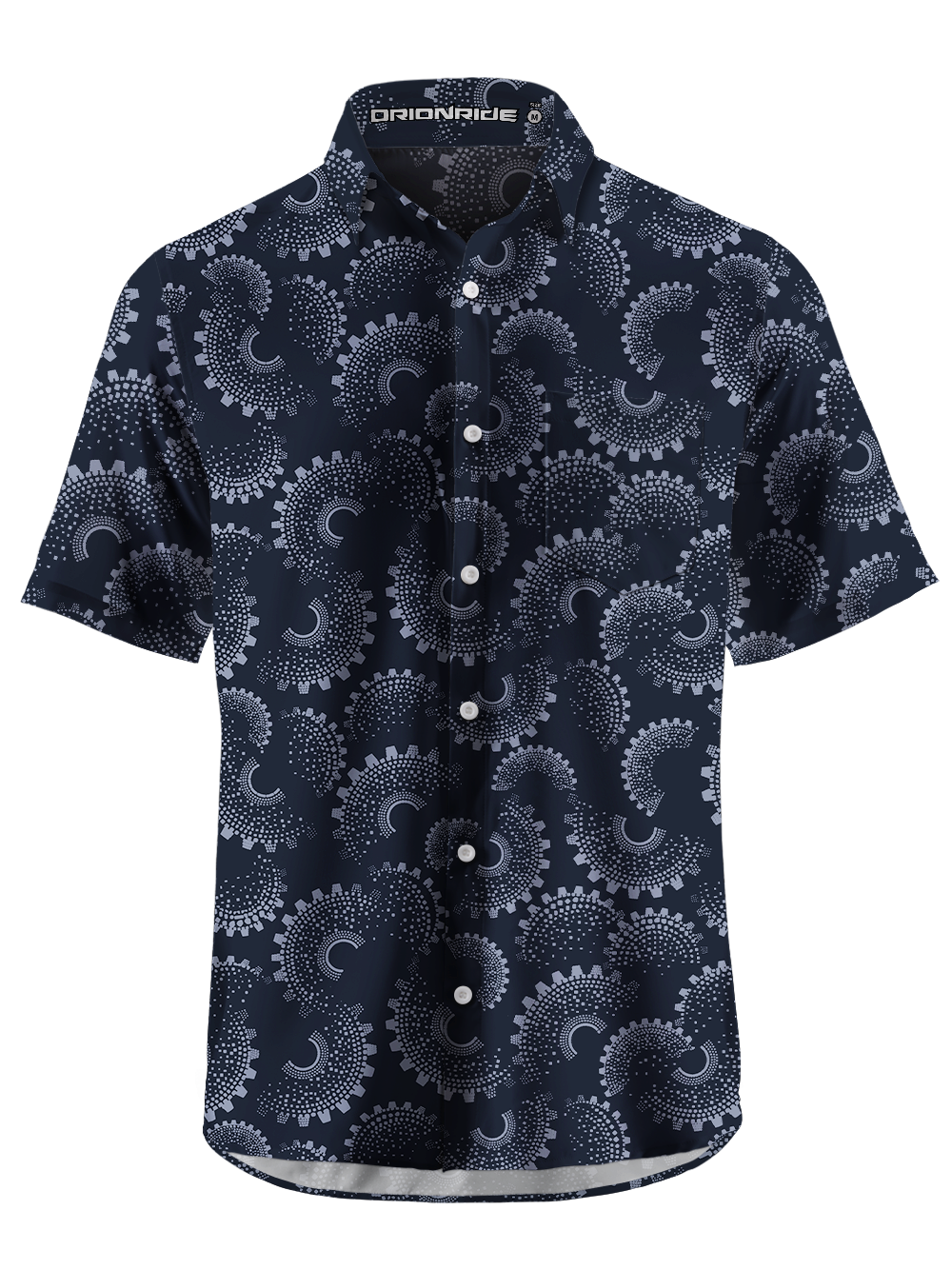 Orionride Concentric Gears Zipper Pockets Ultra Lightweight Short Sleeves Gravel Shirt