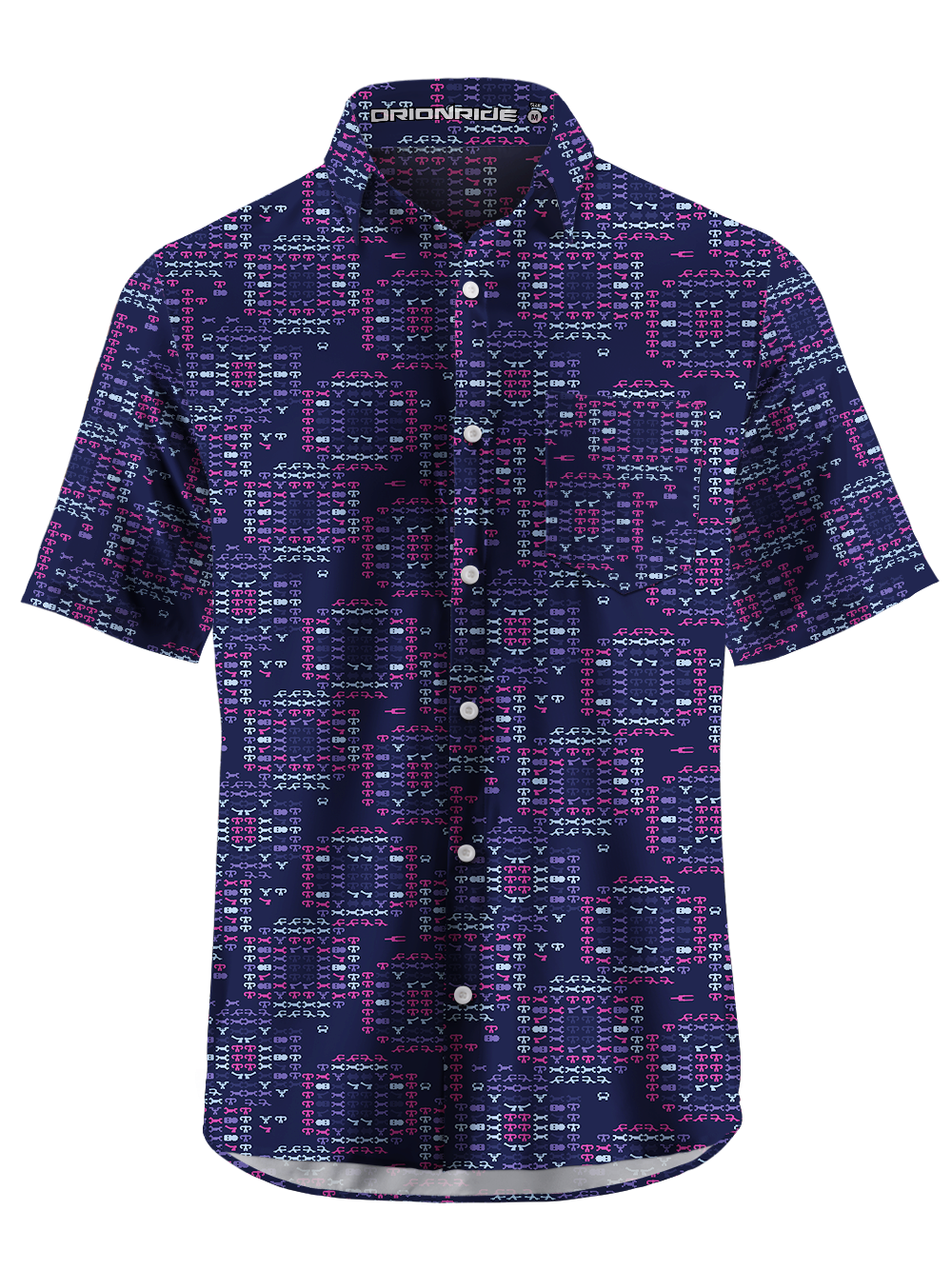 Orionride Wrench Maze Zipper Pockets Ultra Lightweight Short Sleeves Gravel Shirt