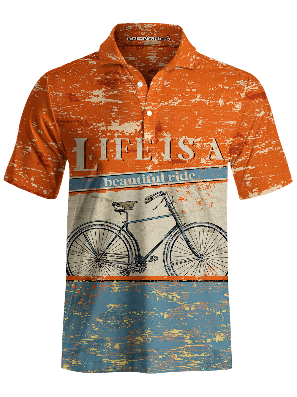 Orionride Beautiful Ride Men's Polo Shirt