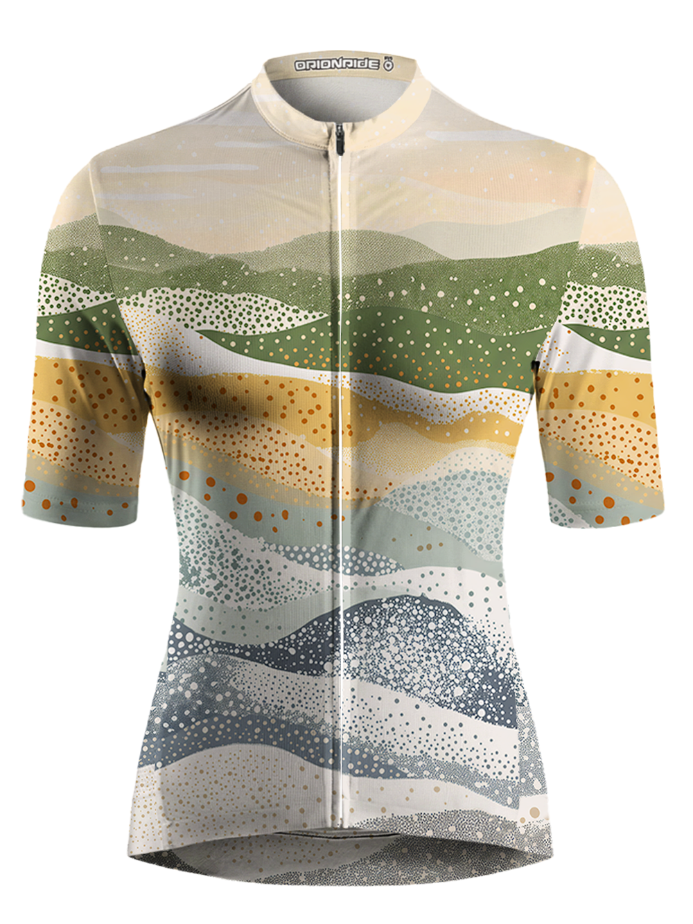 Orionride Dotted Texture Short Sleeves Women's Jersey