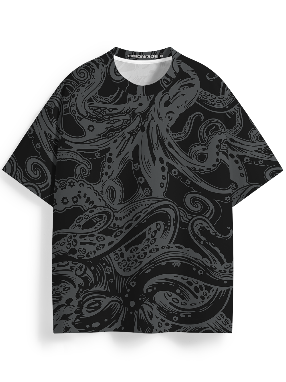 Orionride Octopus Tentacles Oversized All-Over Print T-Shirt