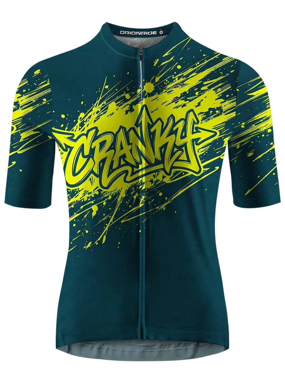 Orionride Artistic Ink Splash Short Sleeves Cycling Jersey