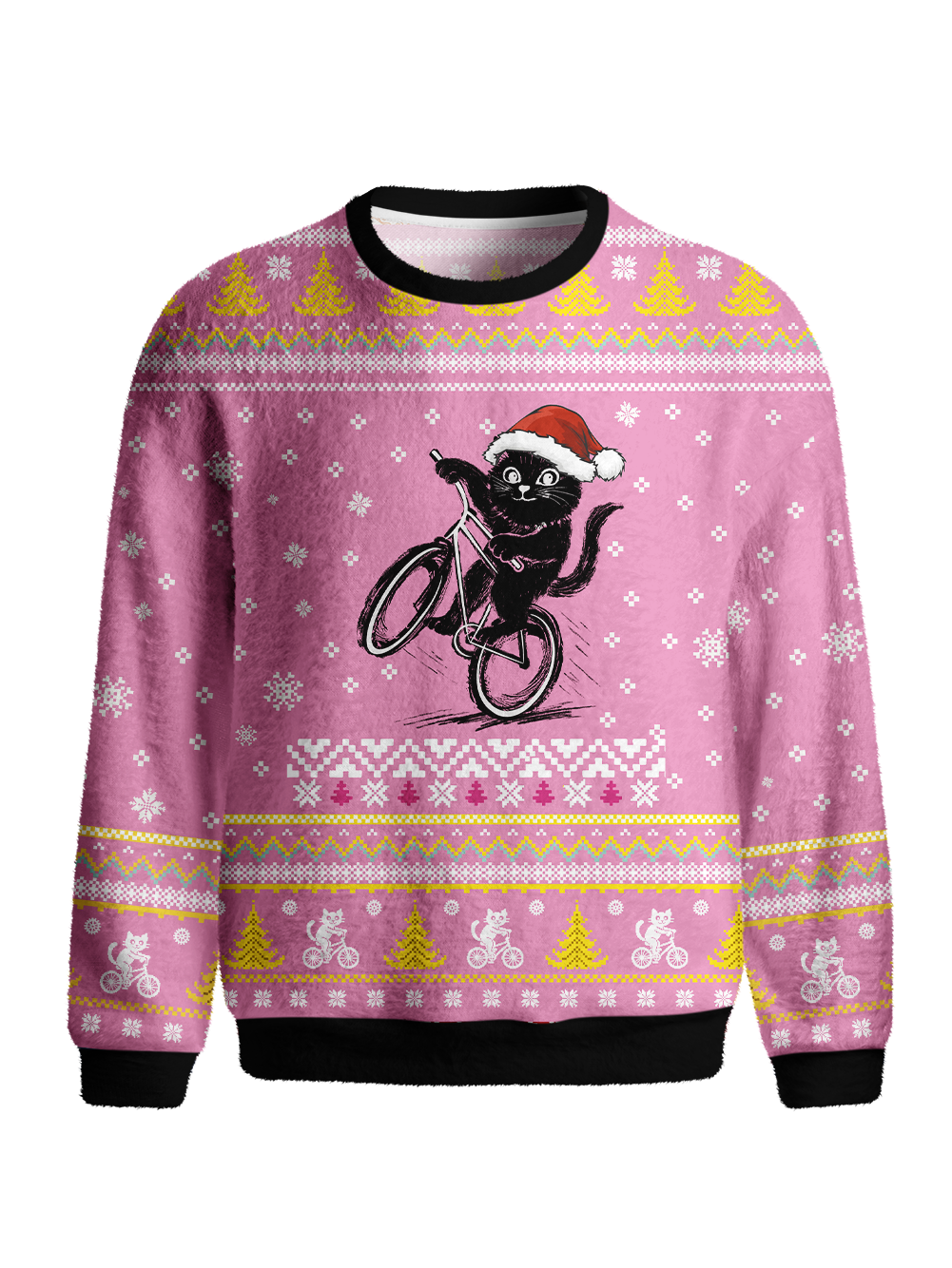 Orionride Christmas Kitten Men's Sweaters