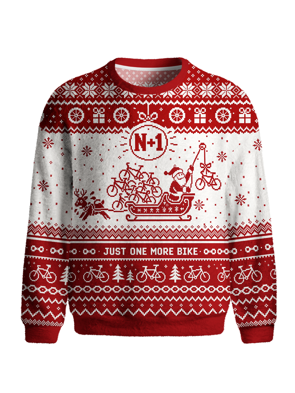 Orionride Cycling Santa Men's Sweaters