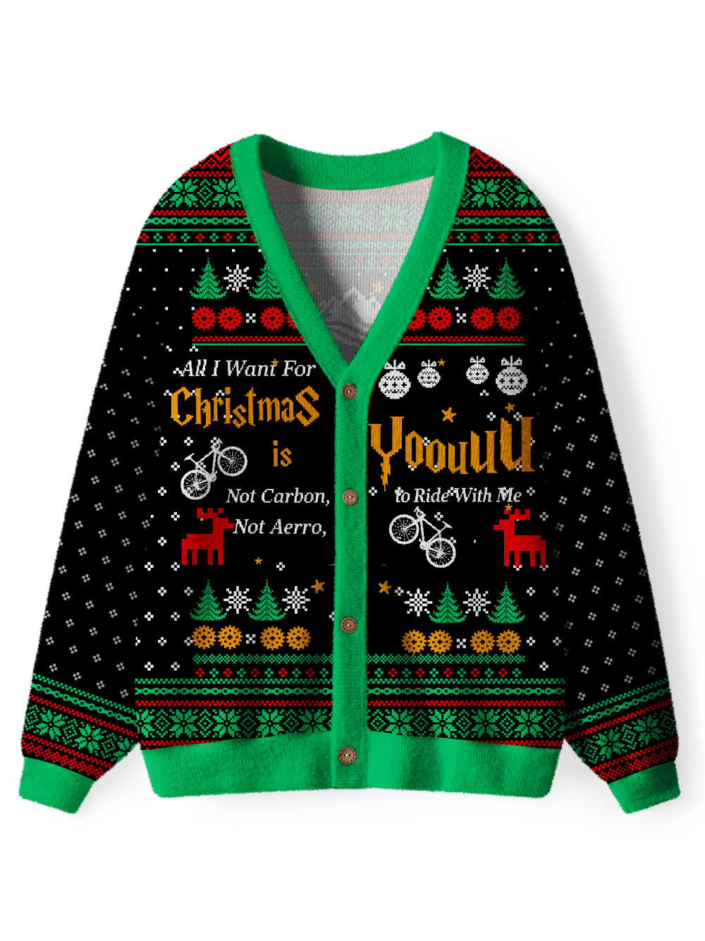 Orionride Let's Ride Together Men's Cardigan Knit Sweaters