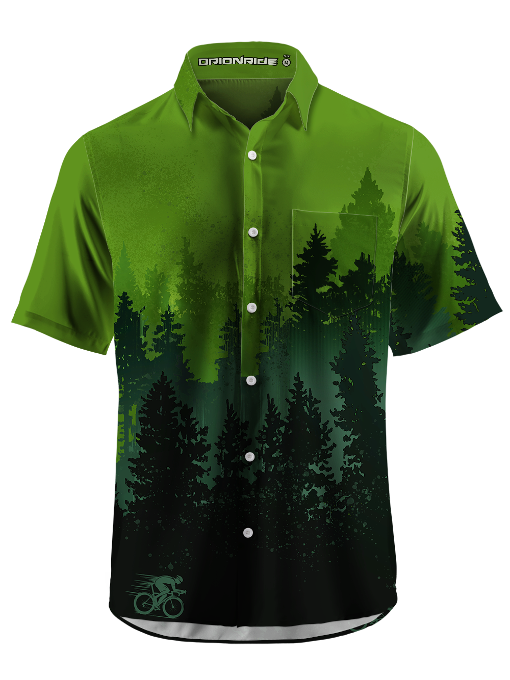 Orionride Explore The Forest Ultra Lightweight Short Sleeves Hawaiian shirt