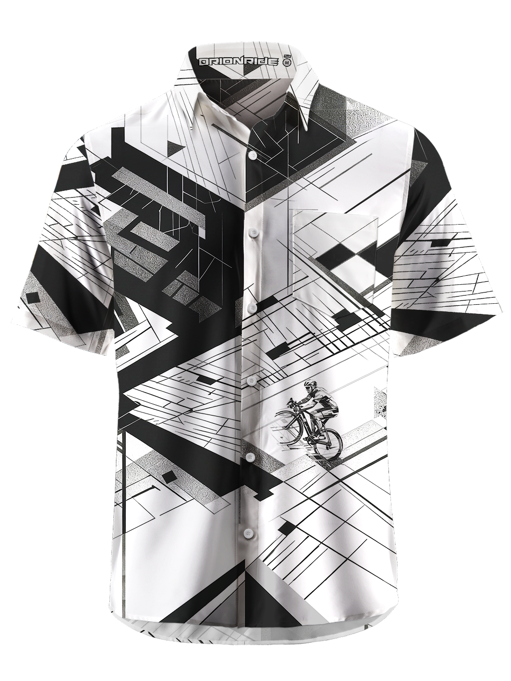 Orionride The Charm Of Cycling Zipper Pockets Ultra Lightweight Short Sleeves Gravel Shirt